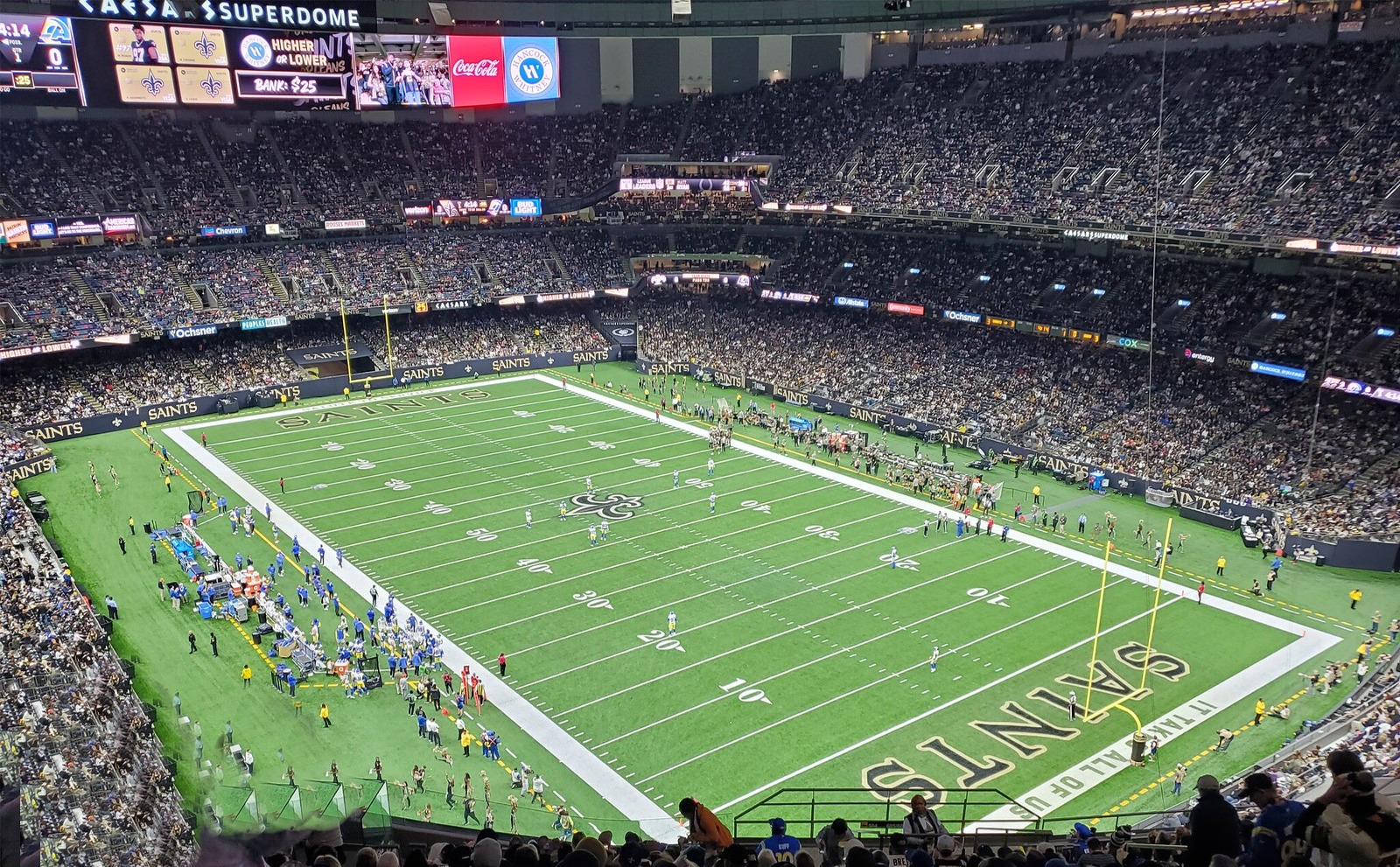 New Orleans Saints vs Tampa Bay Buccaneers